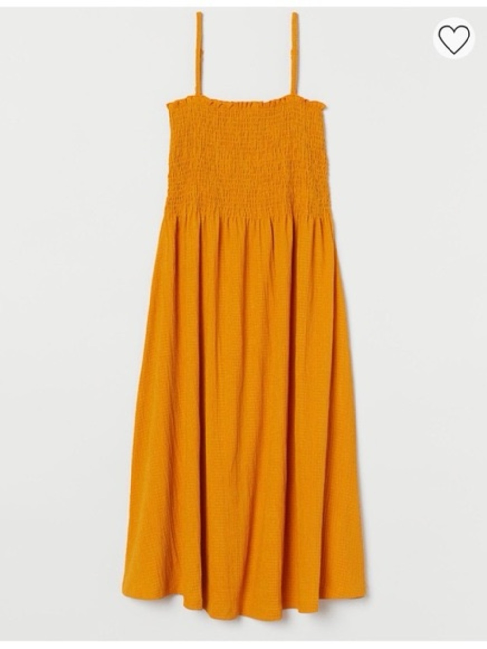 H&M crinkled dress
